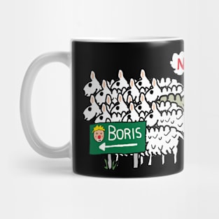 Funny Anti Boris Johnson Sheep Mug